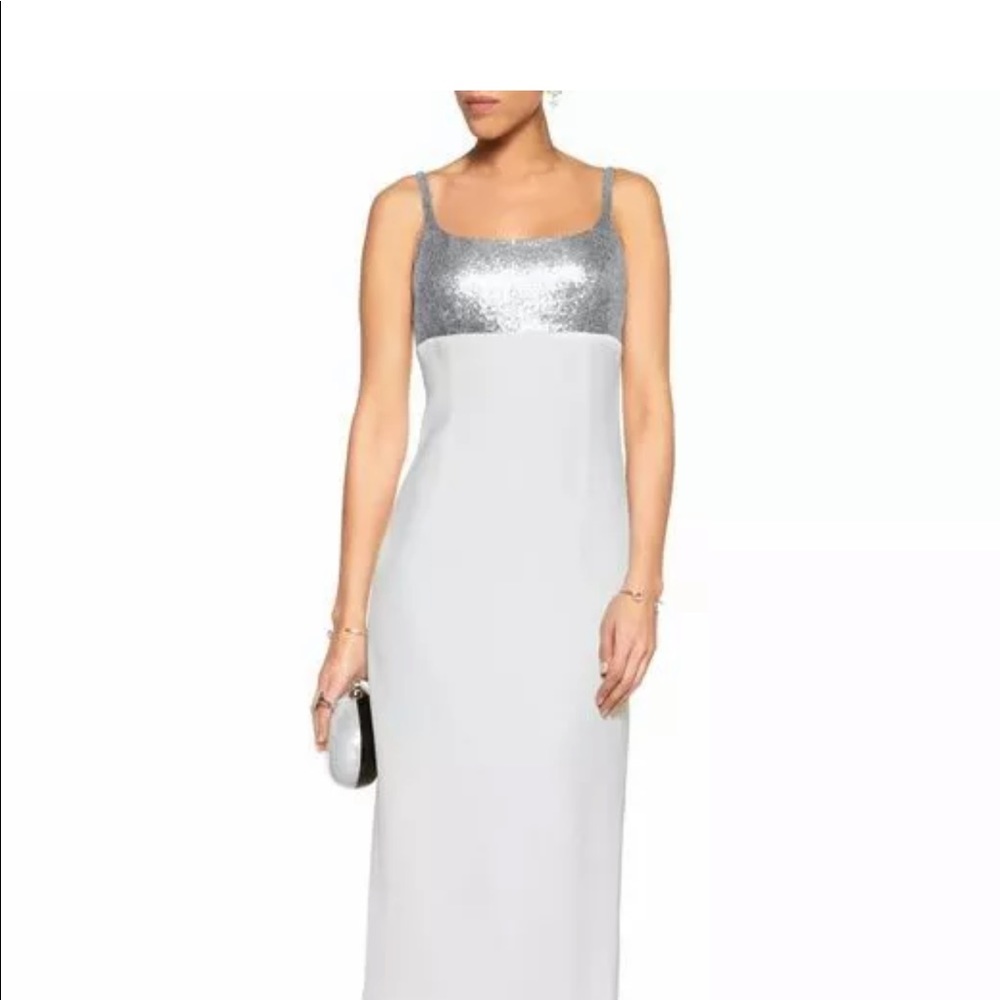 Michael Kors white sequin dress size 4